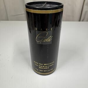 Avon Rare Gold Body Talc Brilliance Powder 2.6oz New Sealed Discontinued